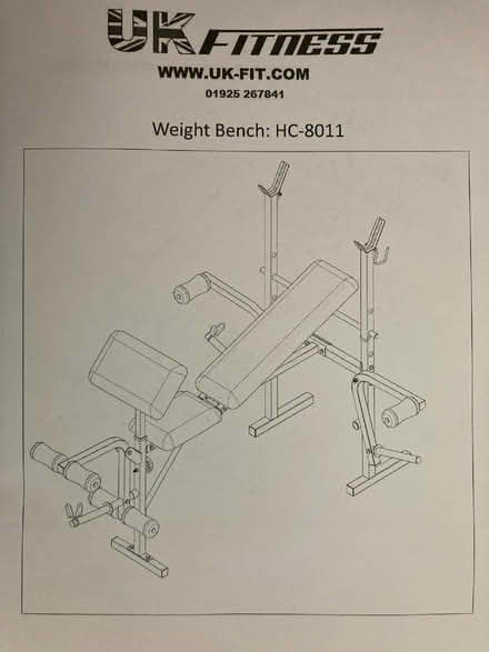 Photo of free Weight Bench with accessories (Cippenham SL1) #1