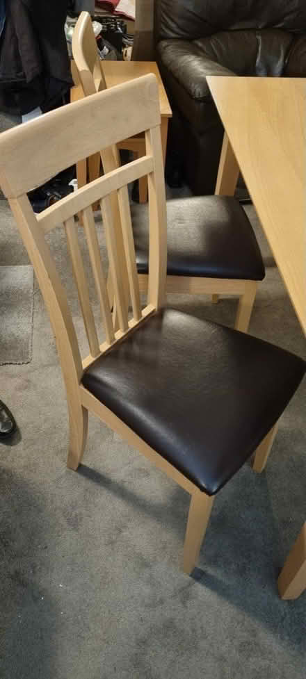 Photo of free Dining Table and 4 chairs (Cockfosters) #3