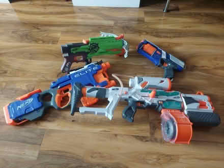 Photo of free 4 x nerf guns (Horsforth LS18) #1
