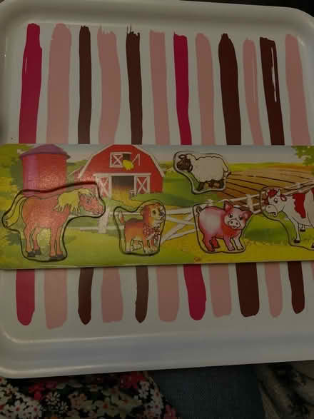 Photo of free Wooden toddler puzzle (Grays RM17) #1