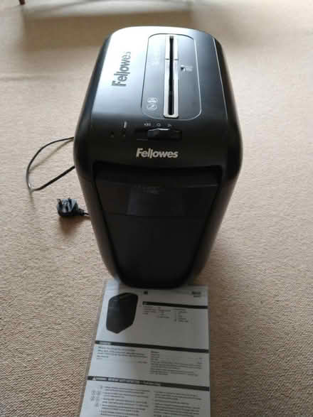 Photo of free Document shredder (Abingdon OX14) #1