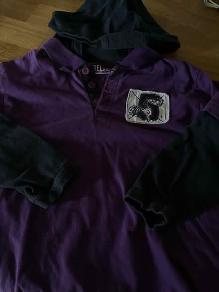 Photo of free Age 6-7 long sleeve purple top (Grays RM17) #1
