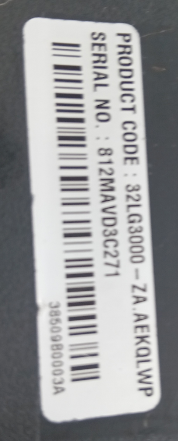 Photo of free lg 32lg3000 tv (BH2) #1