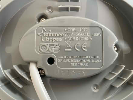 Photo of free Tommee Tippee Bottle Warmer 1072 (Glan Conwy (LL28)) #3