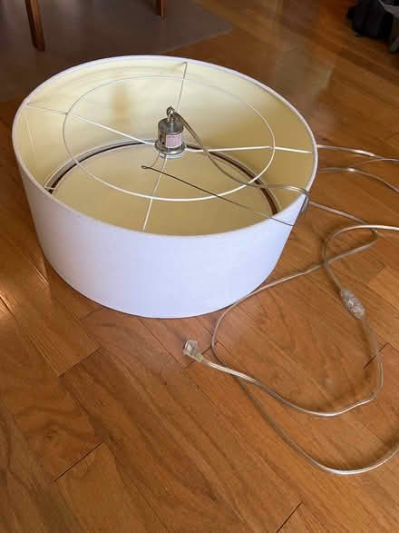 Photo of free CB2 Pendant Light with Drum Shade (East Harlem, above 125th St) #1