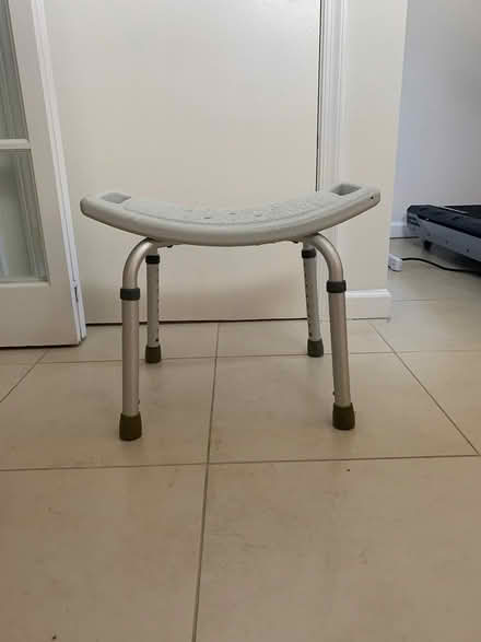 Photo of free Shower chair (adjustable height) (Vienna) #2