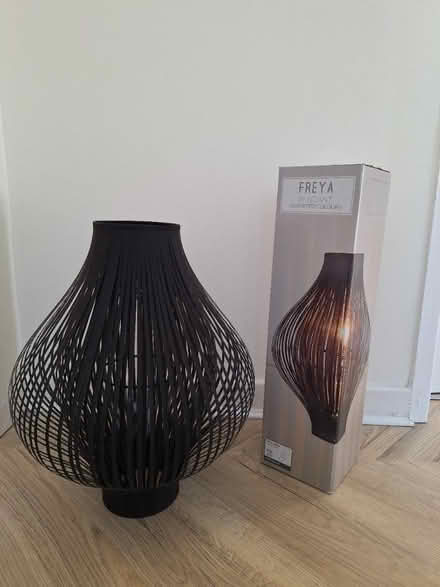 Photo of free Black pendant lamp shade (Pemberton WN5) #1
