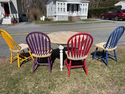 Photo of free Kitchen table and chairs (Andover) #1