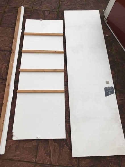 Photo of free White laminated chipboard panels (Farncombe GU7) #1