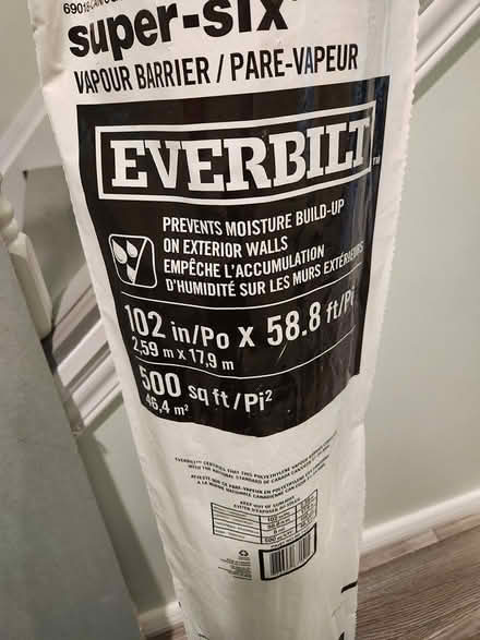 Photo of free Vapor barrier (Gloucester) #1