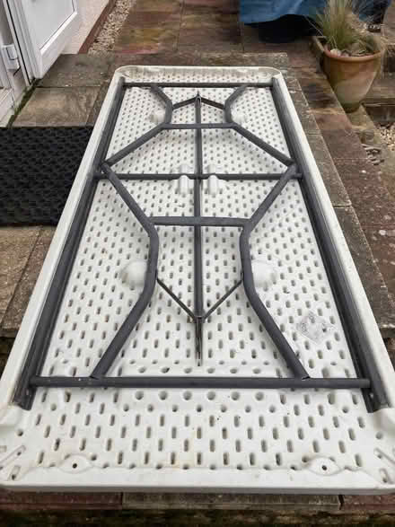 Photo of free Plastic Foldaway table (Barton OX3) #1