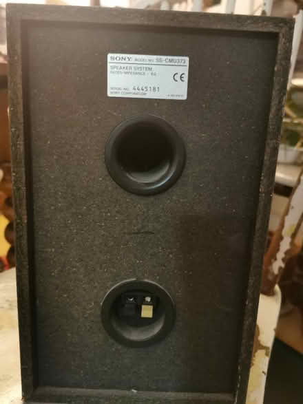 Photo of free Two wooden speakers (EC1R) #3