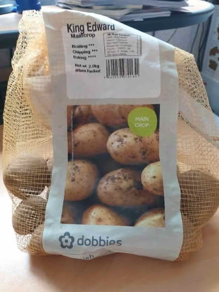 Photo of free Half a bag of seed potatoes (Fishers Green SG1) #1