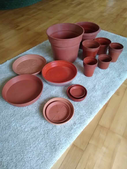 Photo of free Plant Pots and Trays (Bollington SK10) #1