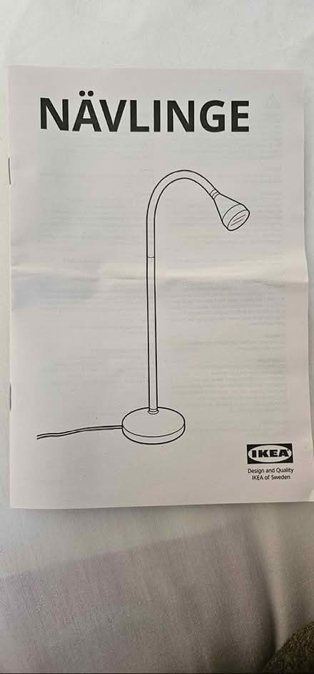 Photo of free Navlinge lamp (Ikea) (Edinburgh EH6 area) #3