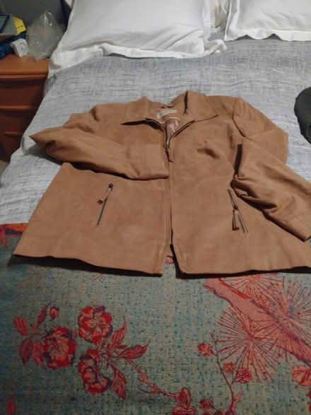 Photo of free Next faux suede jacket size 16 (Ladywell SE13) #1