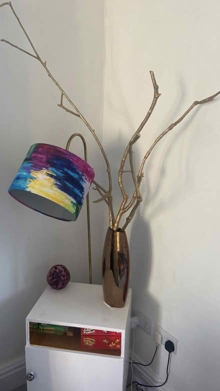Photo of free Gold branches & vase (Salendine nook) #1