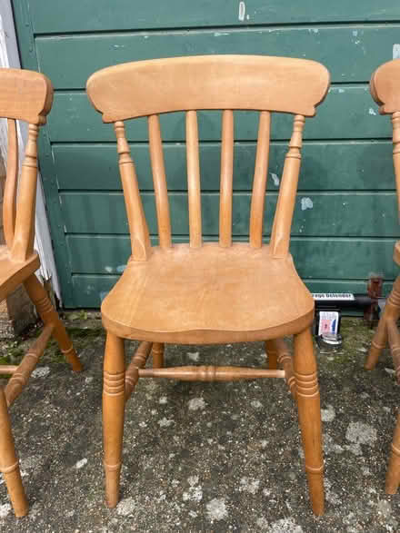 Photo of free Wood dining table and chairs (TW12) #3