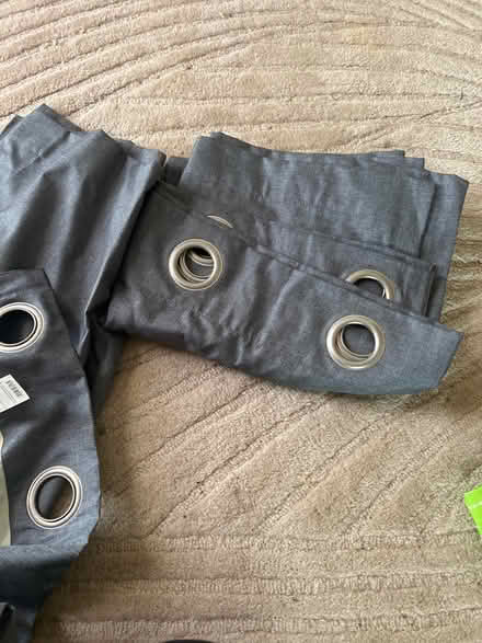 Photo of free Lined Grey curtains (North Baddesley) #1