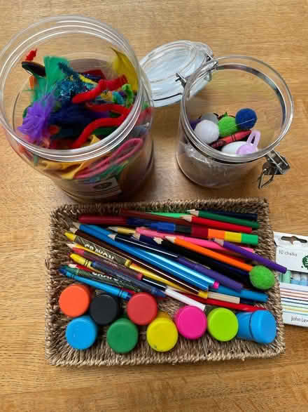 Photo of free Assorted craft materials (Esher, KT10) #1