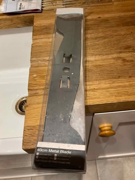 Photo of free Flymo lawnmower blade (Letchworth Lordship estate) #2