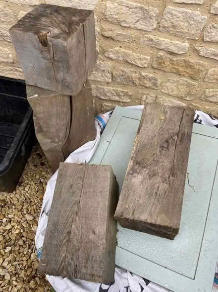 Photo of free Oak wood blocks (East Tytherton SN15) #1