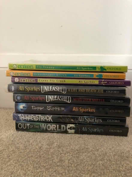Photo of free Selection of Ali Sparkes books (SL6 Furze Platt) #1
