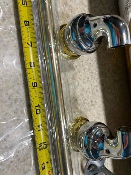 Photo of free Chrome Towel Rod and cabinet knobs (Westerville) #1