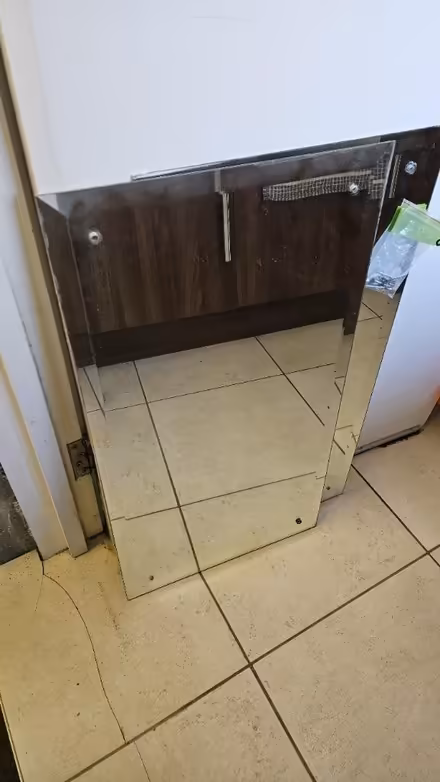 Photo of free Two bathroom mirrors, with fittings (PO19) #2