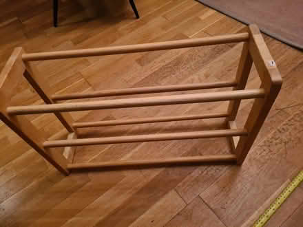 Photo of free Wood shoe rack (SE17 - Elephant & Castle) #2