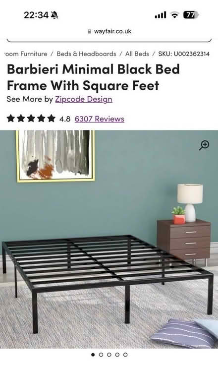 Photo of free Super king size bed (Ealing Broadway) #1