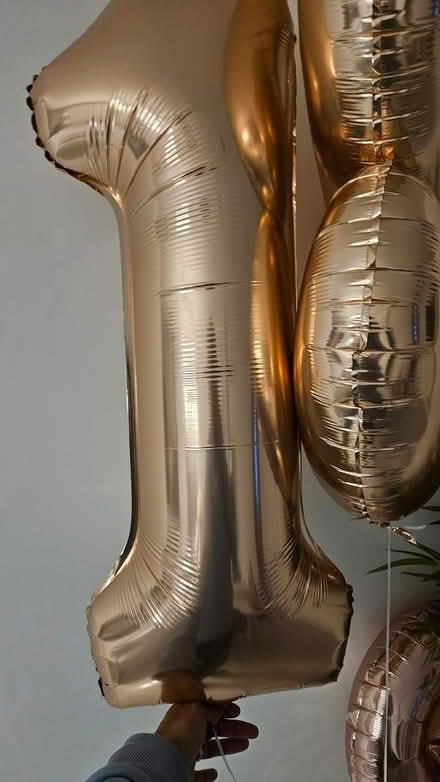 Photo of free Two set of 18 balloons in rose gold (Littleover DE23) #3