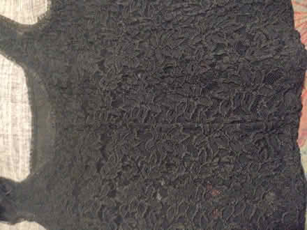Photo of free Black lace camisole size 14 (Ladywell SE13) #3