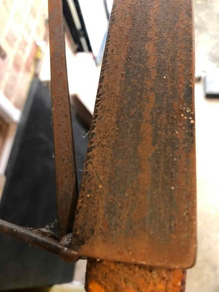 Photo of free Large industrial-style wooden coffee table (North Hinksey OX2) #4