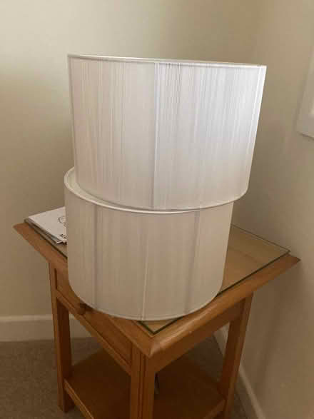 Photo of free Two lamp shades (Bloomfield) #1