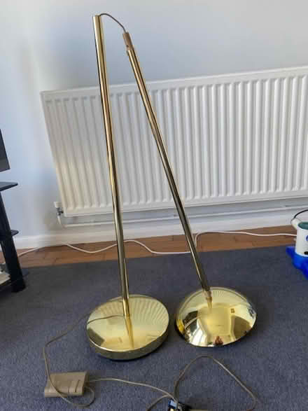 Photo of free Floor Lamp - gold coloured (Widford CM1) #2
