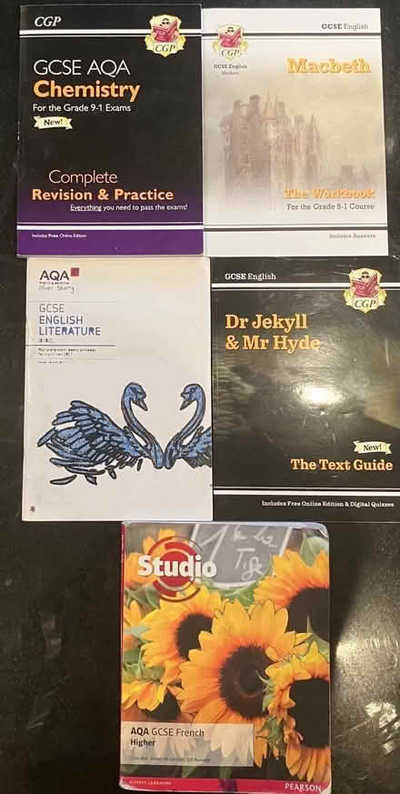 Photo of free GCSE revision guides (Whitehough SK23) #1