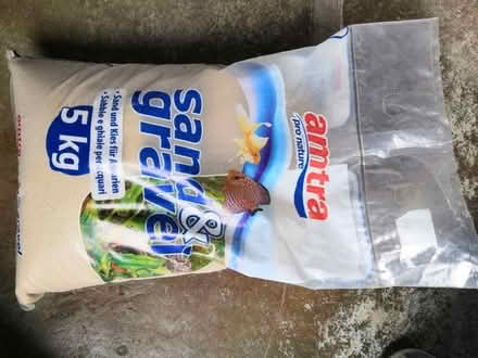 Photo of free Unopened aquarium sand (ME10) #1