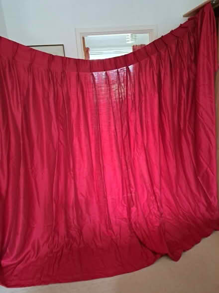 Photo of free A pair of full length curtains (Wansford) #1