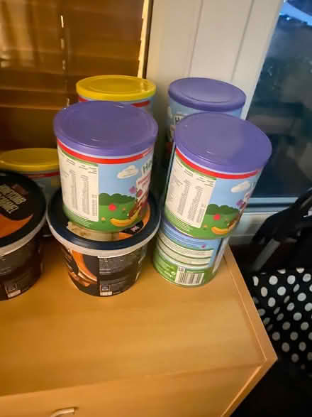 Photo of free Empty baby food tins (Edgbaston Birmingham B16) #1