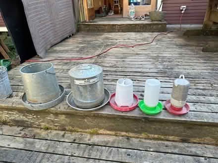 Photo of free Chicken Feeder/Water (Ballard) #1