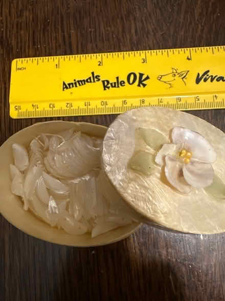 Photo of free Mother of pearl Jewellery pot (North Woolwich E16) #2