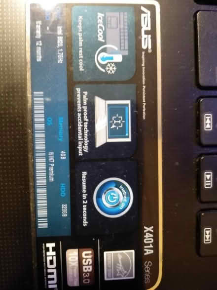 Photo of free ASUS X401A Laptop (Woosehill RG41) #2