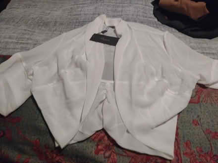 Photo of free Alexon ivory bolero size 18 unworn (Ladywell SE13) #1