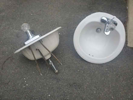Photo of free 2 bathroom sinks (Chesterfield) #1