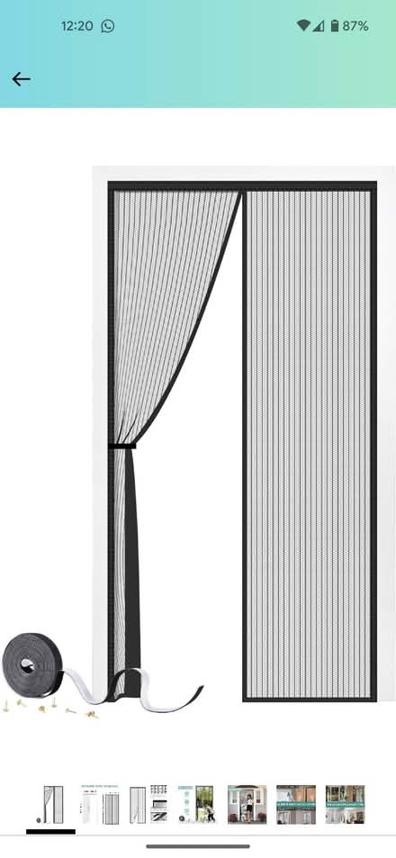 Photo of free Magnetic flyscreen for a door (St Albans AL3) #1