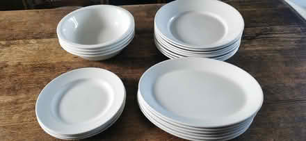 Photo of free Crockery, white (Shepperton) #1