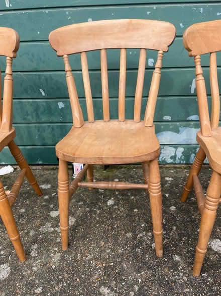 Photo of free Wood dining table and chairs (TW12) #4
