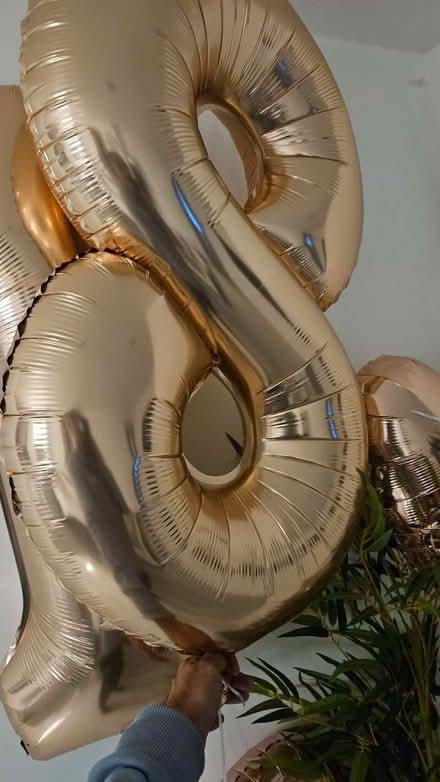 Photo of free Two set of 18 balloons in rose gold (Littleover DE23) #4