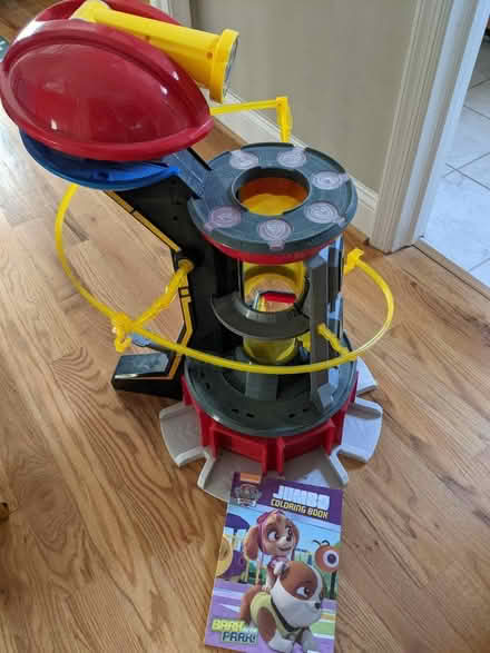 Photo of free Paw Patrol Tower and coloring book (Takoma DC) #1